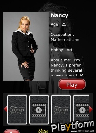 Video Strip Holdem Poker (iPhone/iPod)