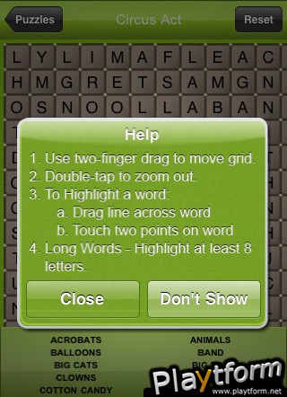 Word Search from Charles Timmerman (iPhone/iPod)