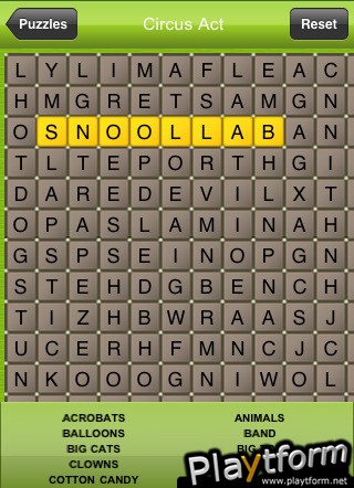 Word Search from Charles Timmerman (iPhone/iPod)