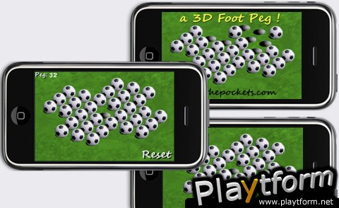 a 3D Foot Peg ! (iPhone/iPod)