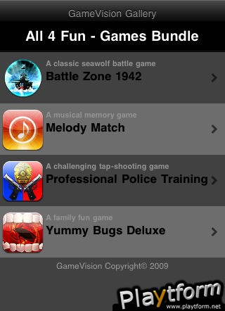 All 4 Fun - Games Bundle (iPhone/iPod)