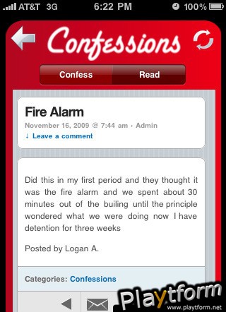 Fire Alarm (iPhone/iPod)