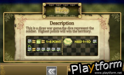 Dice war - The One (iPhone/iPod)