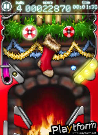 Santa's Shiny Balls Pinball (iPhone/iPod)