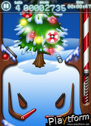 Santa's Shiny Balls Pinball (iPhone/iPod)