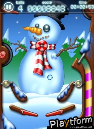Santa's Shiny Balls Pinball (iPhone/iPod)