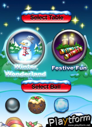 Santa's Shiny Balls Pinball (iPhone/iPod)