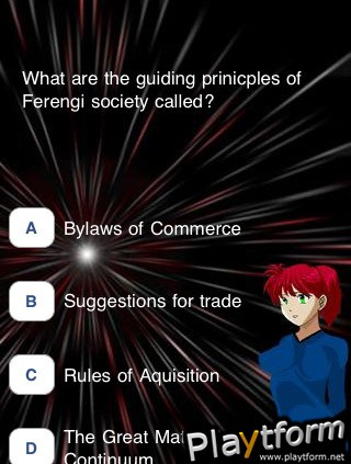 Awesome Trivia: Trek (iPhone/iPod)