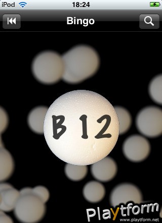 Bingo numbers (iPhone/iPod)