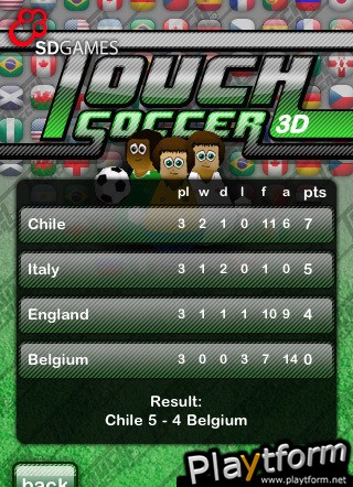 Touch Soccer 3D (iPhone/iPod)