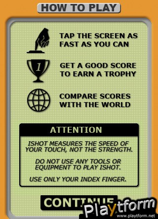 Shot Clock (iPhone/iPod)