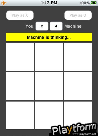 AI x0 (Tic-tac-toe) - UNBEATABLE!! (iPhone/iPod)