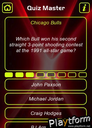 Chicago Bulls Trivia Quiz (iPhone/iPod)