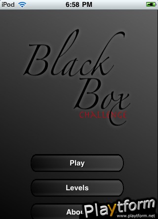 BlackBox Challenge (iPhone/iPod)