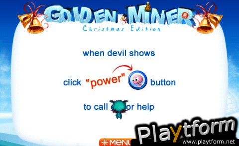 Golden Miner--Christmas (iPhone/iPod)