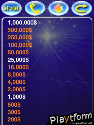 Now, You want to become a millionaire! (iPhone/iPod)