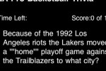 Los Angeles Pro Basketball Trivia (iPhone/iPod)