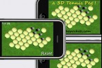 a 3D Tennis Peg ! (iPhone/iPod)