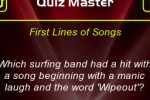 First Lines of Songs Trivia Quiz (iPhone/iPod)