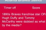 Atlanta Braves Baseball Trivia (iPhone/iPod)