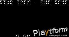 Star Trek: The Motion Picture (Vectrex)