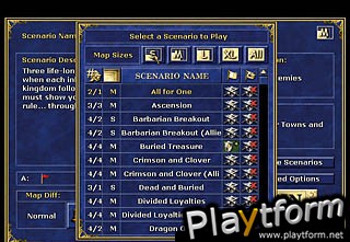 Heroes of Might and Magic III (Dreamcast)
