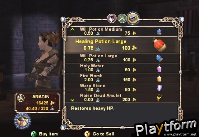 Dungeons & Dragons Heroes (PlayStation 2)
