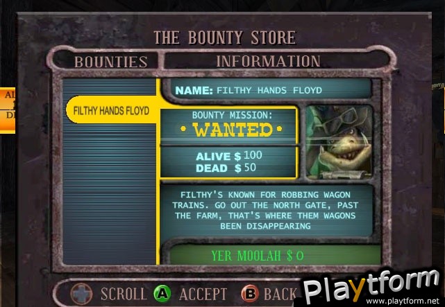 Oddworld Stranger's Wrath (PlayStation 2)