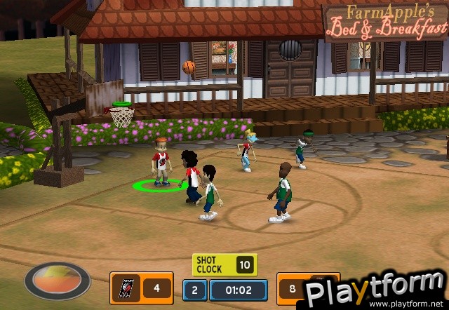 Backyard Sports Basketball 2007 (GameCube)