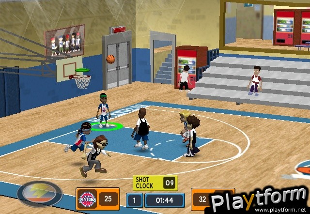 Backyard Sports Basketball 2007 (GameCube)