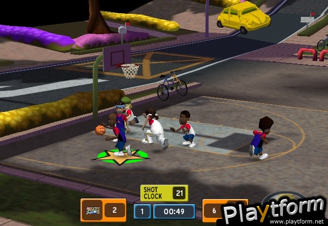 Backyard Sports Basketball 2007 (GameCube)