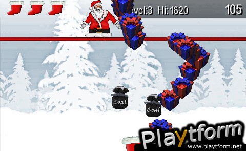 A Christmas Present Catch - Santa Has Extra presents (iPhone/iPod)