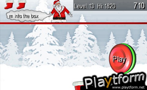 A Christmas Present Catch - Santa Has Extra presents (iPhone/iPod)