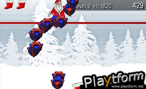 A Christmas Present Catch - Santa Has Extra presents (iPhone/iPod)
