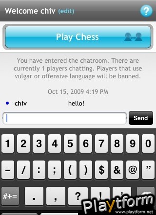 Chess Online Premium by PlayMesh (iPhone/iPod)