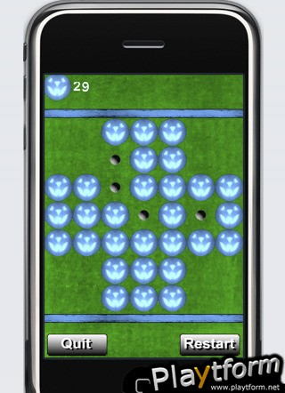 a Blue Pumpkin Peg ! (iPhone/iPod)