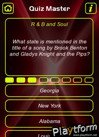 R&B and Soul Music Trivia Quiz (iPhone/iPod)