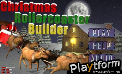 Christmas Rollercoaster Builder (iPhone/iPod)