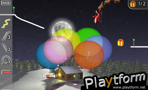 Christmas Rollercoaster Builder (iPhone/iPod)
