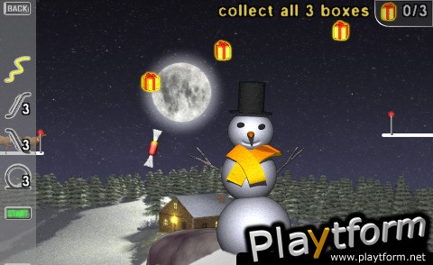 Christmas Rollercoaster Builder (iPhone/iPod)