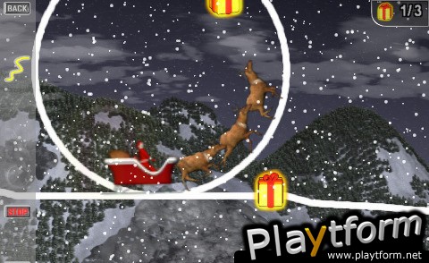 Christmas Rollercoaster Builder (iPhone/iPod)
