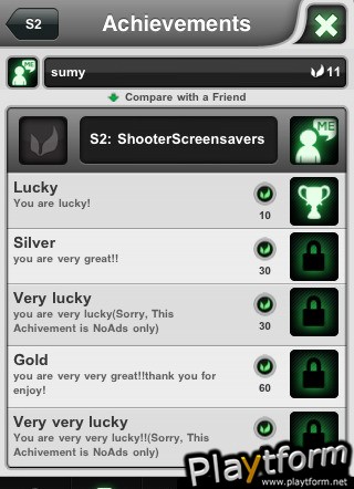 S2: ShooterScreensavers (iPhone/iPod)