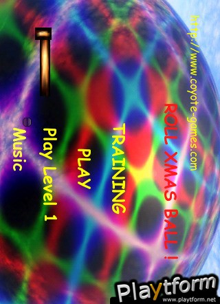 Roll Xmas Ball (iPhone/iPod)