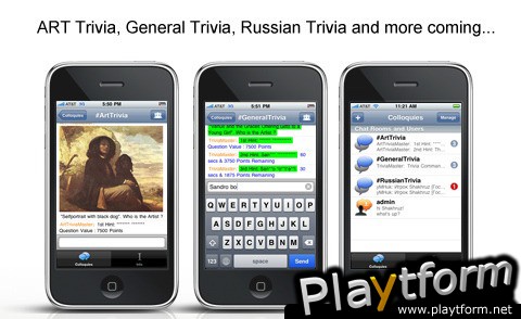 LiveTrivia - realtime multiplayer trivia & chat (iPhone/iPod)