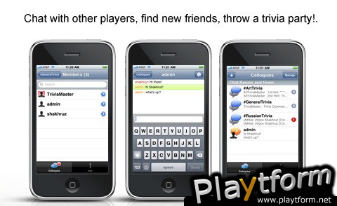 LiveTrivia - realtime multiplayer trivia & chat (iPhone/iPod)