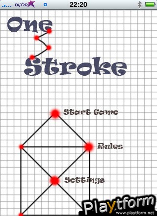 One Stroke Shapes (iPhone/iPod)