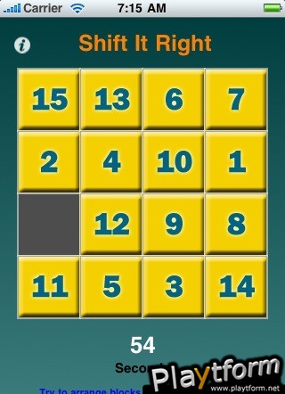 Shift It Right (iPhone/iPod)