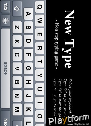 New Type - English version - (iPhone/iPod)