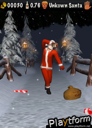 Drunken Santa Klaus (iPhone/iPod)