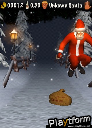 Drunken Santa Klaus (iPhone/iPod)